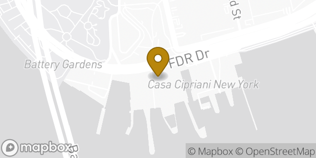 Map showing the location of Subway in New York, NY 10004