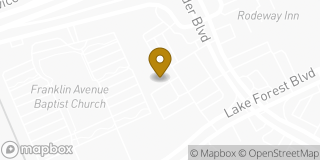 Map showing the location of Planet Fitness in New Orleans, LA 70127