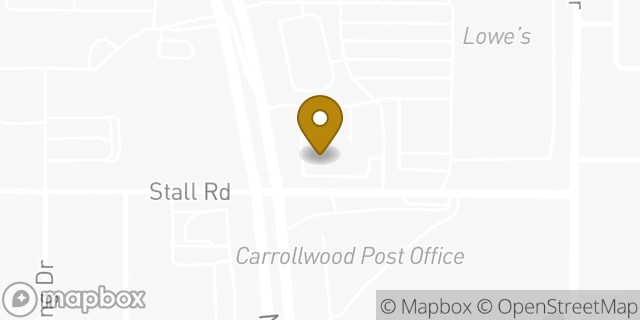 Map showing the location of Chase Bank in Tampa, FL 33618