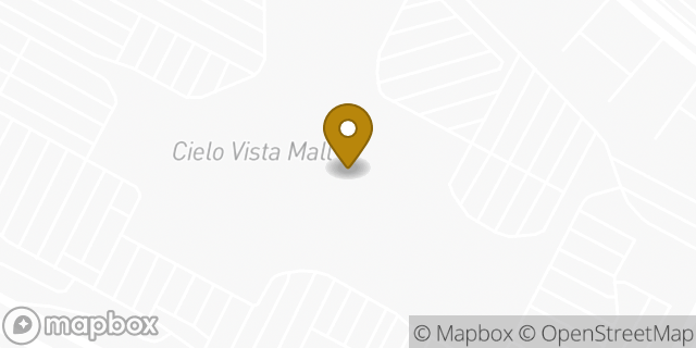Map showing the location of Gap in El Paso, TX 79925