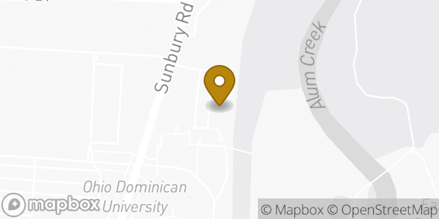 Map showing the location of Amazon Locker - Sneeze in Columbus, OH 43219