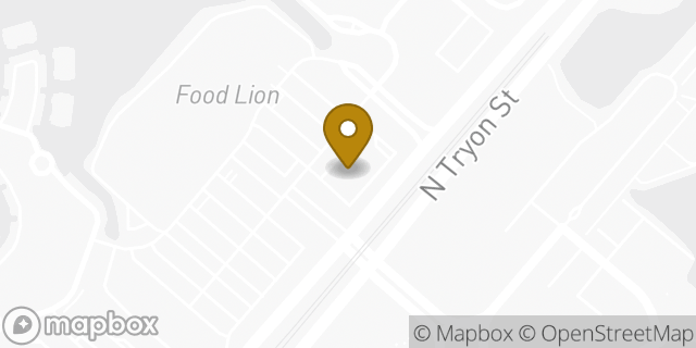 Map showing the location of Chipotle Mexican Grill in Charlotte, NC 28262