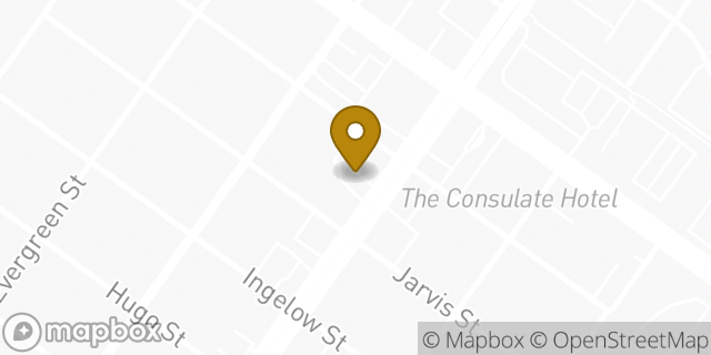 Map showing the location of McDonald's in San Diego, CA 92106