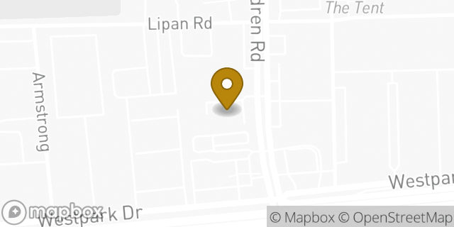 Map showing the location of AutoZone in Houston, TX 77063
