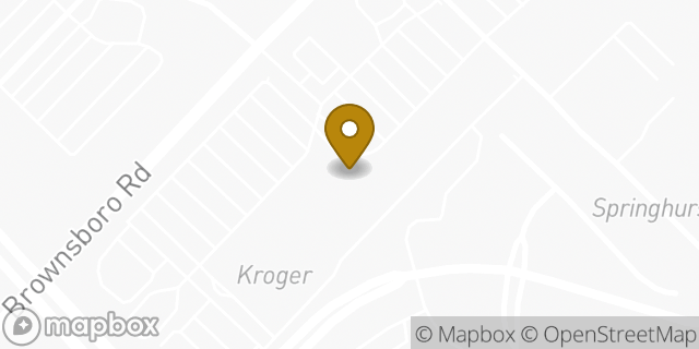 Map showing the location of The UPS Store in Louisville, KY 40241