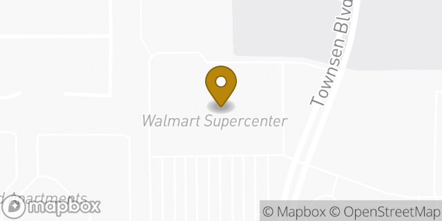 Map showing the location of Walmart in Humble, TX 77338