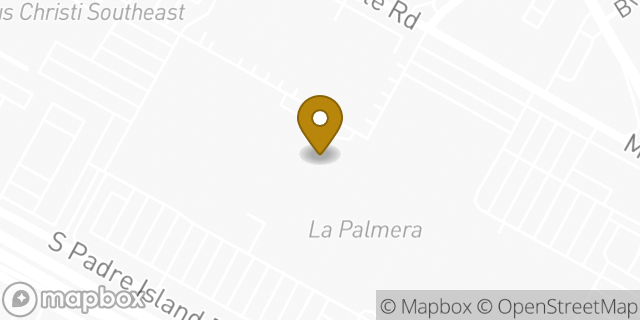 Map showing the location of Sunglass Hut in Corpus Christi, TX 78411