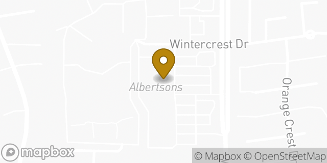 Map showing the location of Starbucks in Lakeside, CA 92040