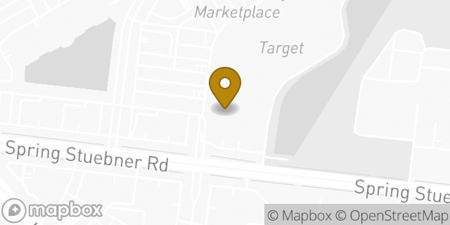 Map showing the location of Amazon Locker - Badminton in SPRING, TX 77389