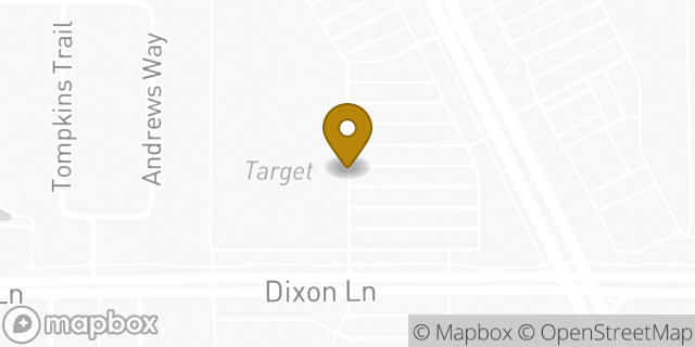 Map showing the location of Starbucks in Flower Mound, TX 75028