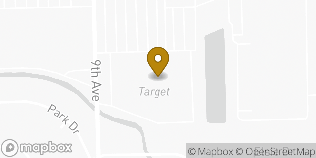 Map showing the location of Target in Melrose Park, IL 60160