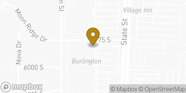 Map showing the location of Amazon Locker - Jaie in Murray, UT 84107