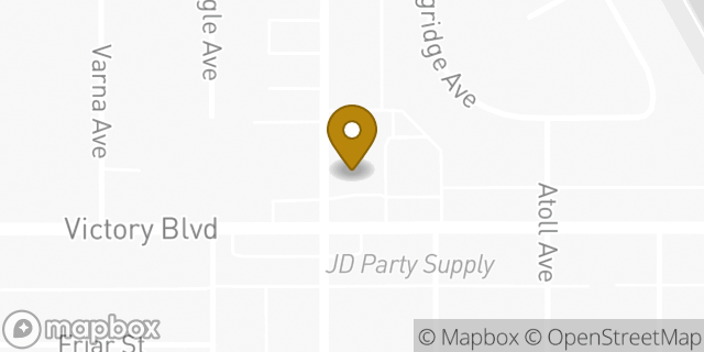 Map showing the location of ATM 7ELEVEN-FCTI in Van Nuys, CA 91401