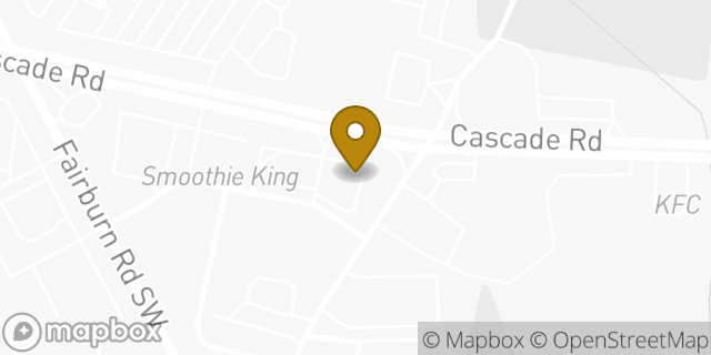 Map showing the location of Starbucks in Atlanta, GA 30331