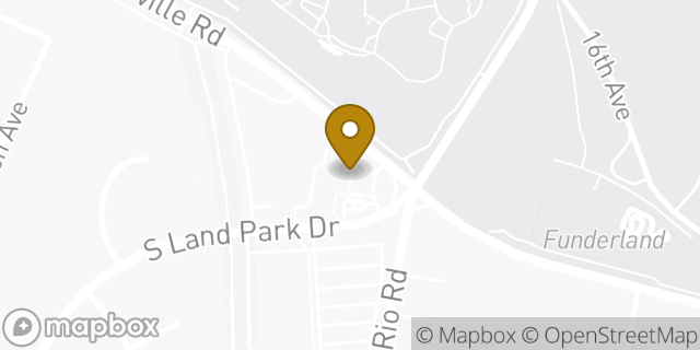 Map showing the location of Amazon Locker - Accompanist in Sacramento, CA 95822