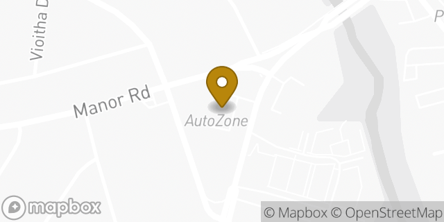 Map showing the location of AutoZone in Austin, TX 78723