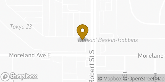 Map showing the location of Subway in West St Paul, MN 55118