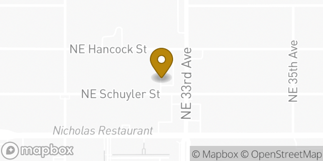 Map showing the location of CVS Pharmacy in Portland, OR 97212