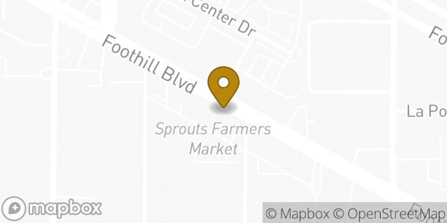 Map showing the location of Sprouts Farmers Market in La Canada Flintridge, CA 91011
