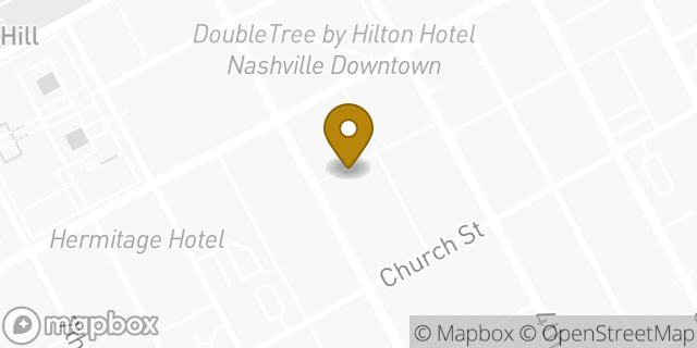 Map showing the location of ATM Walgreens in Nashville, TN 37219