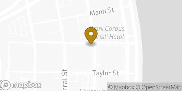 Map showing the location of Enterprise in Corpus Christi, TX 78401