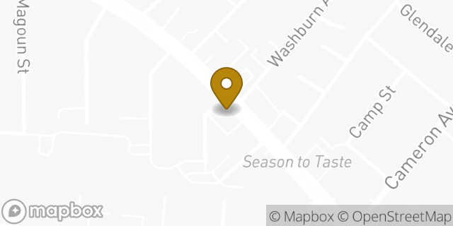 Map showing the location of Dunkin' in Cambridge, MA 02140