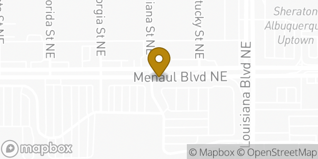 Map showing the location of Sunglass Hut at Macy's in Albuquerque, NM 87110