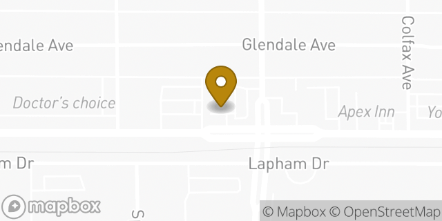 Map showing the location of Amazon Locker - Tepee in Modesto, CA 95354