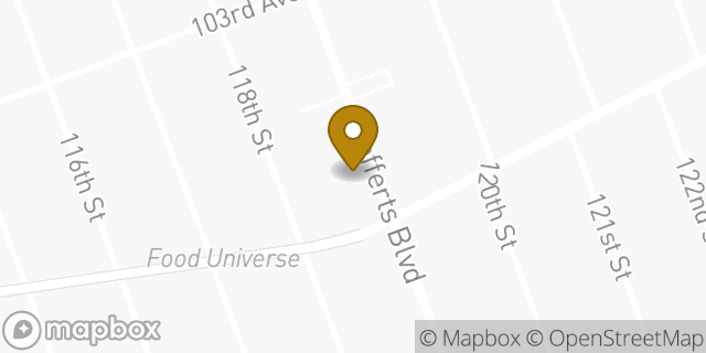 Map showing the location of Chase Bank in South Richmond Hill, NY 11419