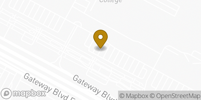 Map showing the location of ATM Walgreens in El Paso, TX 79901