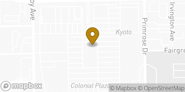 Map showing the location of Starbucks in Orlando, FL 32803