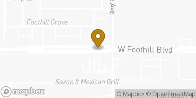 Map showing the location of ATM Walgreens in Rialto, CA 92376