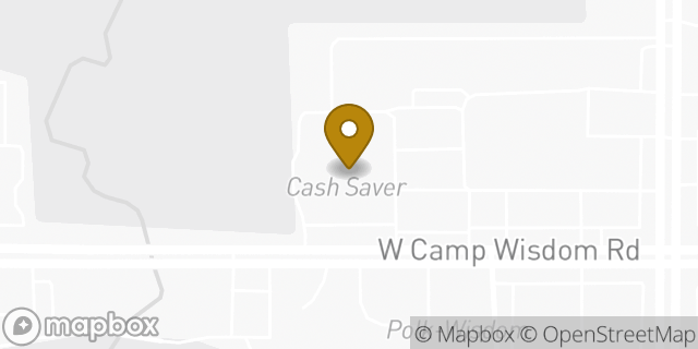 Map showing the location of Coinme in Dallas, TX 75232