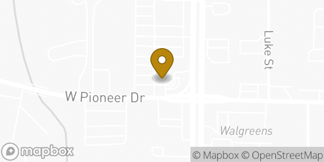 Map showing the location of Amazon Locker - Keystone in Irving, TX 75061