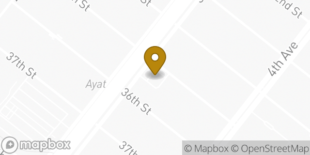 Map showing the location of Dunkin' in Brooklyn, NY 11232