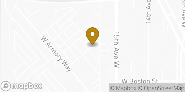 Map showing the location of Bright Horizons at Interbay in Seattle, WA 98119