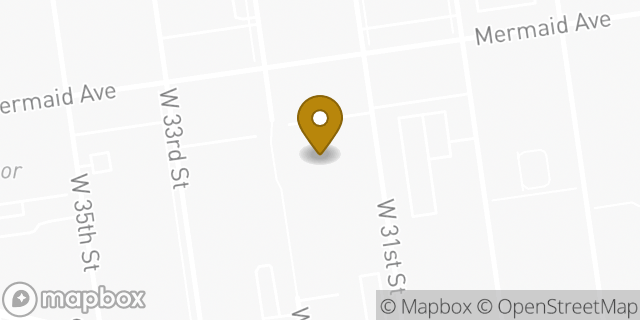 Map showing the location of Amazon Locker - Control in Brooklyn, NY 11224