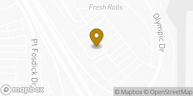 Map showing the location of McDonald's in Gig Harbor, WA 98335