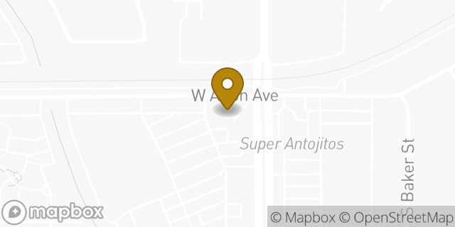 Map showing the location of Papa Johns Pizza in Santa Ana, CA 92704