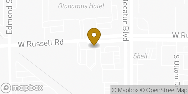 Map showing the location of McDonald's in Las Vegas, NV 89118