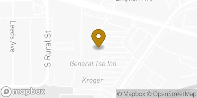 Map showing the location of Chase in Indianapolis, IN 46203