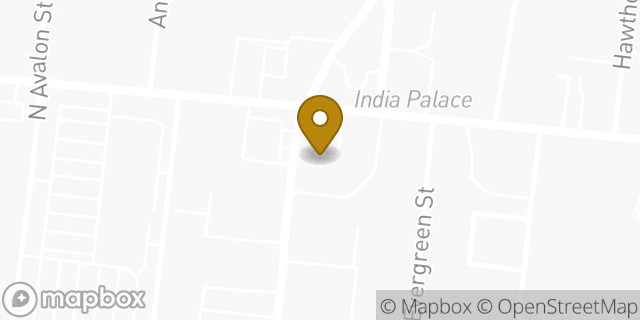 Map showing the location of Amazon Locker - Poem in Memphis, TN 38104