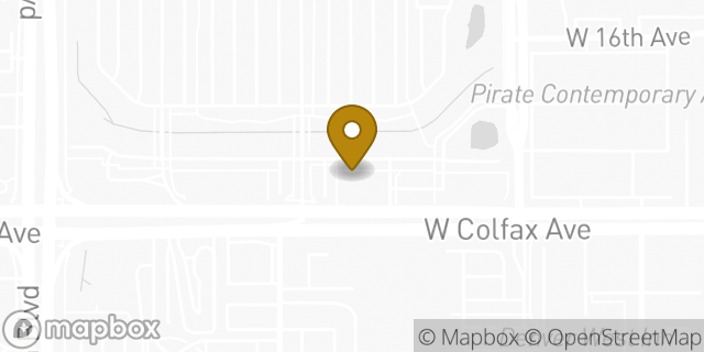 Map showing the location of Chipotle Mexican Grill in Lakewood, CO 80214