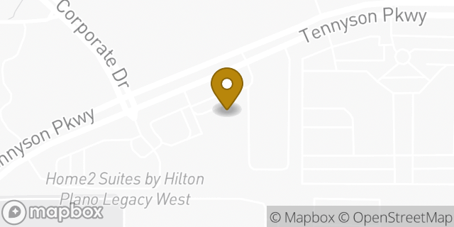 Map showing the location of Amazon Locker - Landfall in Plano, TX 75024