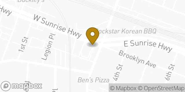 Map showing the location of McDonald's in Valley Stream, NY 11581