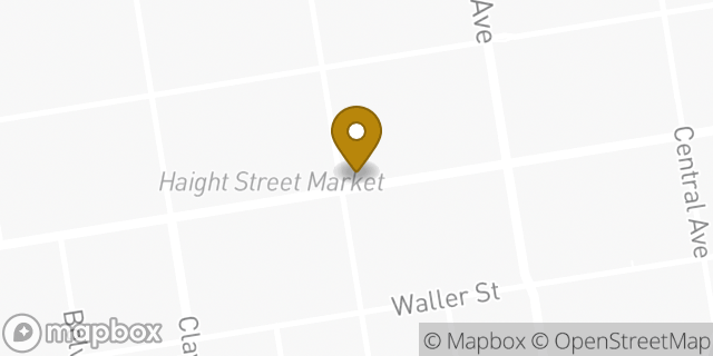 Map showing the location of Ben & Jerry's in San Francisco, CA 94117