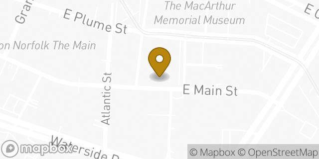Map showing the location of Subway in Norfolk, VA 23510