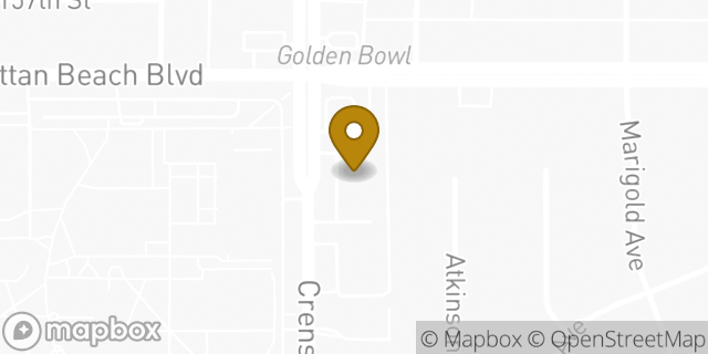 Map showing the location of Subway in Gardena, CA 90249