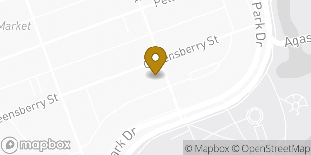 Map showing the location of Amazon Locker - Bear in Boston, MA 02215