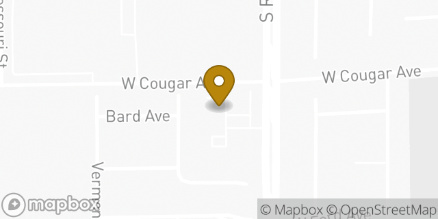 Map showing the location of Enterprise Rent-A-Car in Las Vegas, NV 89139